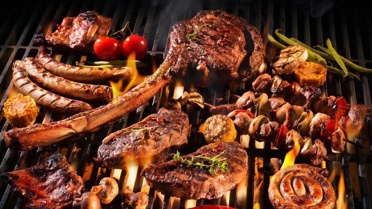 Barbecue Wallpaper Stock Photos and Images - 123RF